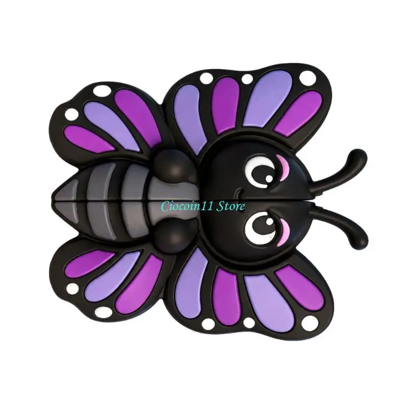 Y1UB Vehicle Door Guard with Flexible PVC Buffer, Adhesive-Backed Animal-Inspired Decoration for Everyday Contact