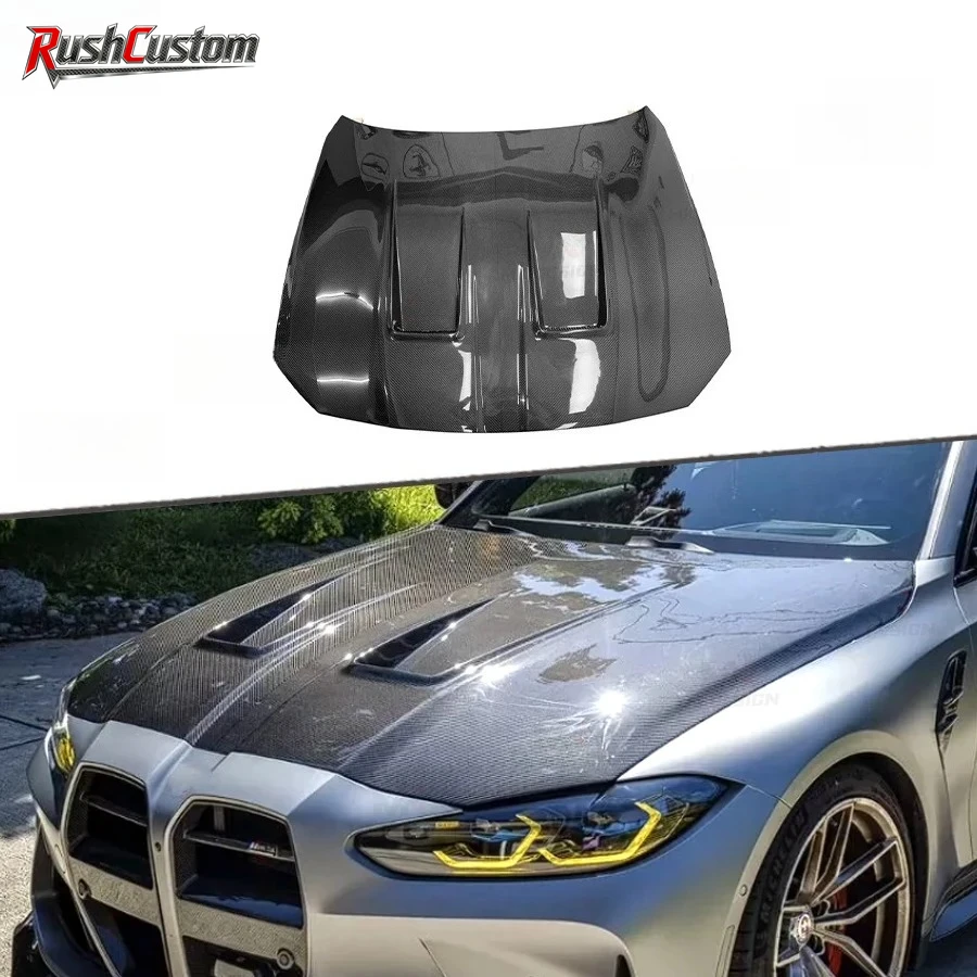 

Carbon Fiber N Style Front Hood Engine Bonnet Cover for BMW G8X M3 G80 G81 M4 G82 G83 2021+ Engine Hood Replacement Body Kit