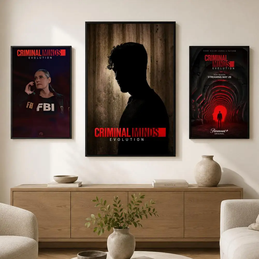 Minds Evolution Poster Waterproof PP paper Self-Adhesive High-Definition Decorative Art Suitable for Living Bedrooms Gifting