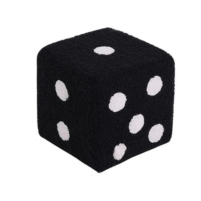 

Dice Stool Chair Entrance Foot Stool For Door 7.87X7.87X7.87Inch Small Soft Chair Removable & Washable Cube Entrance