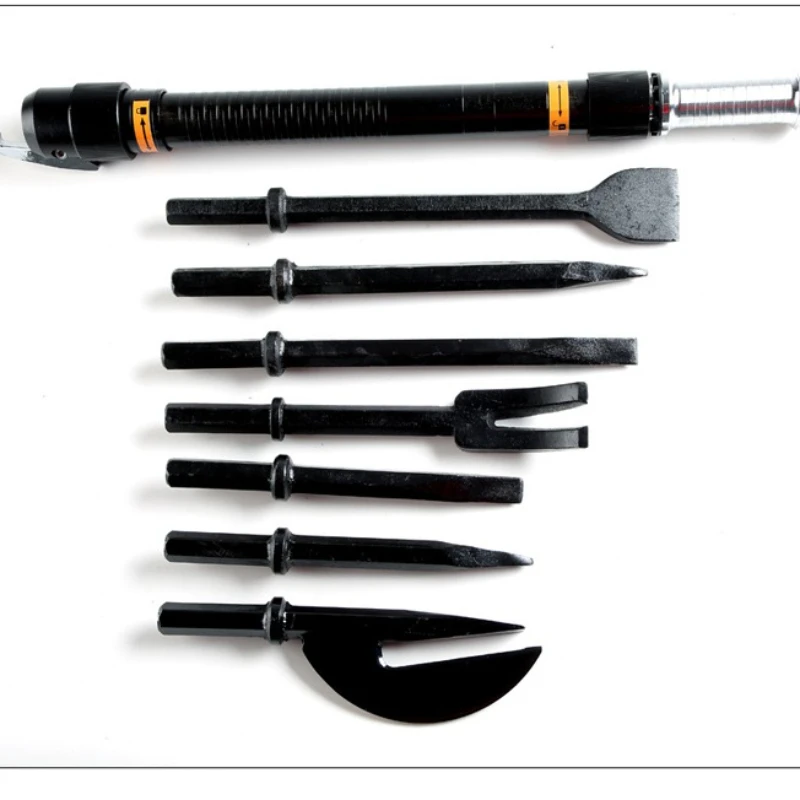8-piece Set of Manual Dismantling Tools, Multifunctional Rescue Combination Tools, Telescopic Impact Pry Bar, Chisel, Shovel