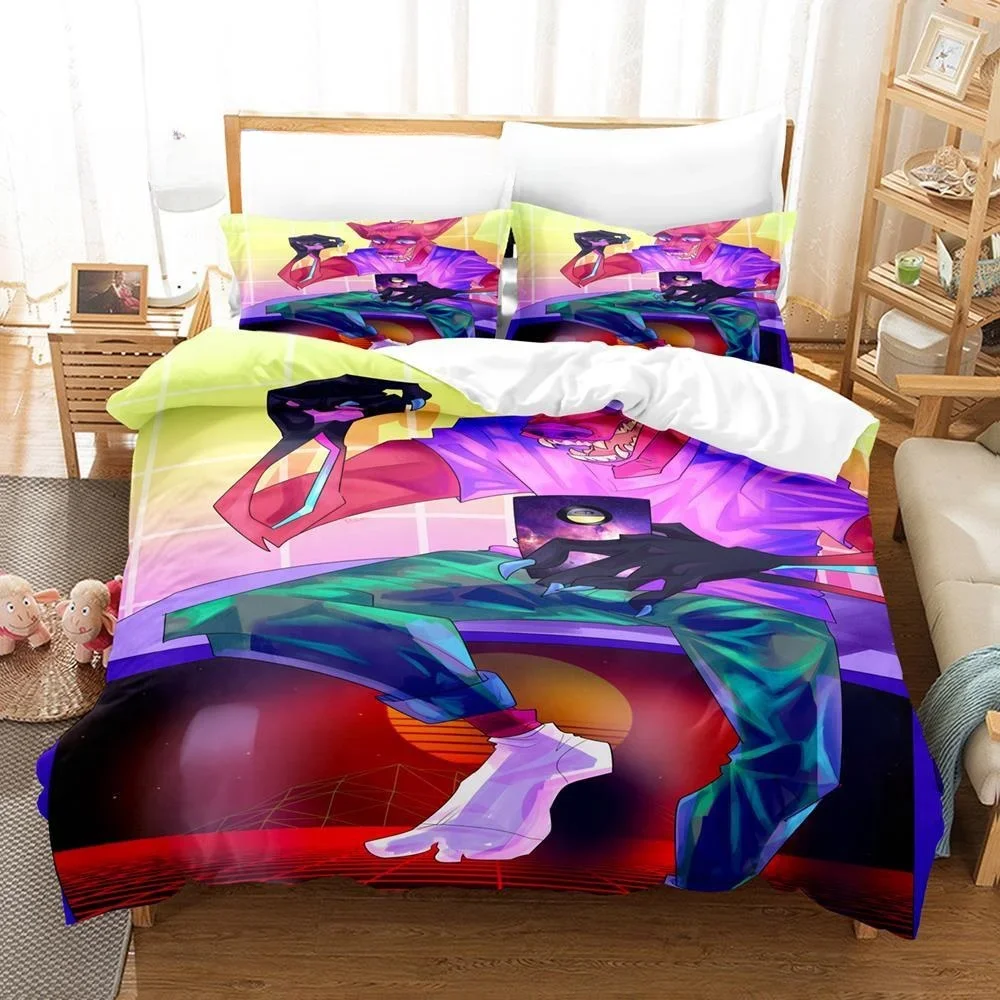 3D Print Anime Pyrocynical Bedding Set Single Twin Full Queen King Size Bed Set Adult Kid Bedroom Duvet Cover Sets Home Textiles