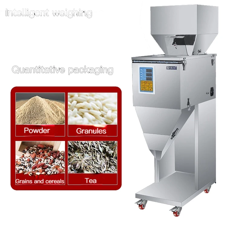 999g 1500g Commercial Particle Powder Quantitative Weighing Dispensing Filling Machine Electric Tea Hardware Packaging Machines