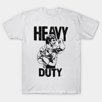 unisex  tee shirt o-neck fashion tshirt New arrived short sleeve brand men cotton top Mike Mentzer Heavys Duty Logo T Shirt