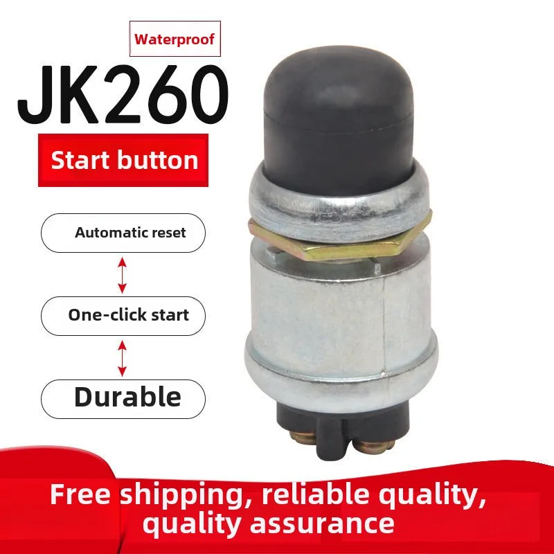 1set for Car,Truck, Agricultural Vehicle Modification,One Click Start, Jk423 Ignition Switch with Key Button for 3rd Gear Switch