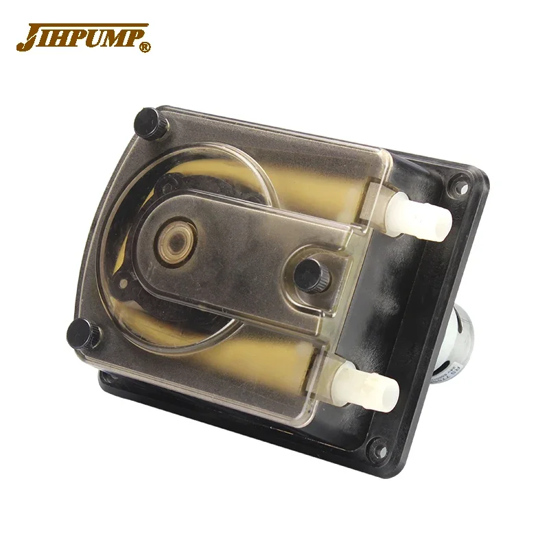 

JIHPUMP large high flow quality viscous industrial 7L/min liquid Chemical with Stepper Moor 24V Peristaltic Pump