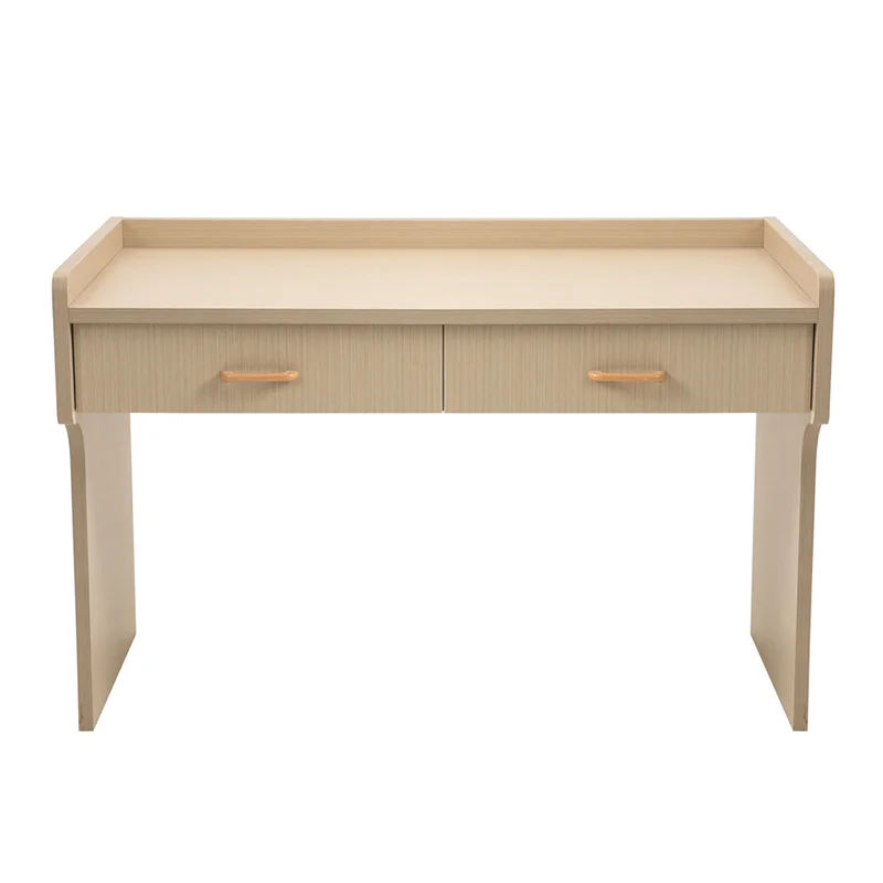 Wooden 2-drawer writing computer desk Modern simple combination study table Home office furniture