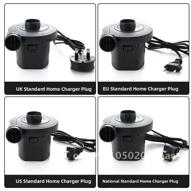 

Electric Air Pump for Inflatable Products 110V-240V Dual-Purpose Charging & Inflating Small And Portable Air Pump for Home Use