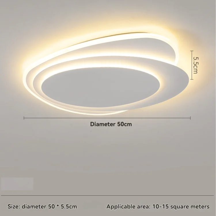 Minimalistische kunst Led-plafond Plafondlamp Woondecoratie Hal Woonkamer Slaapkamer Eetkamer Hotel Balkon Keukenverlichting