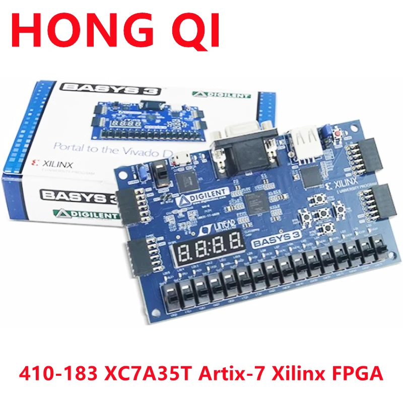 

410-183 Digilent Basys3 Artix-7 FPGA Xilinx XUP Digilent Learning development board plate XC7A35T Digi Basys 3