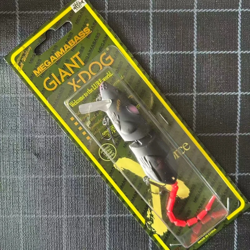 MEGAIMABASS Japan Water Surface Awakening Bait EG Big Mouse Swimming Bait Multi section Fish Swinbait Luya Bait 9008