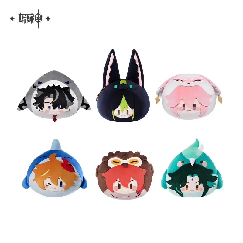 Genshin Impact Genuine Tivat Zoo Theme Series Official Anime Game Peripheral Tighnari Yae Miko DIY Home Office Plush Pillow Gift