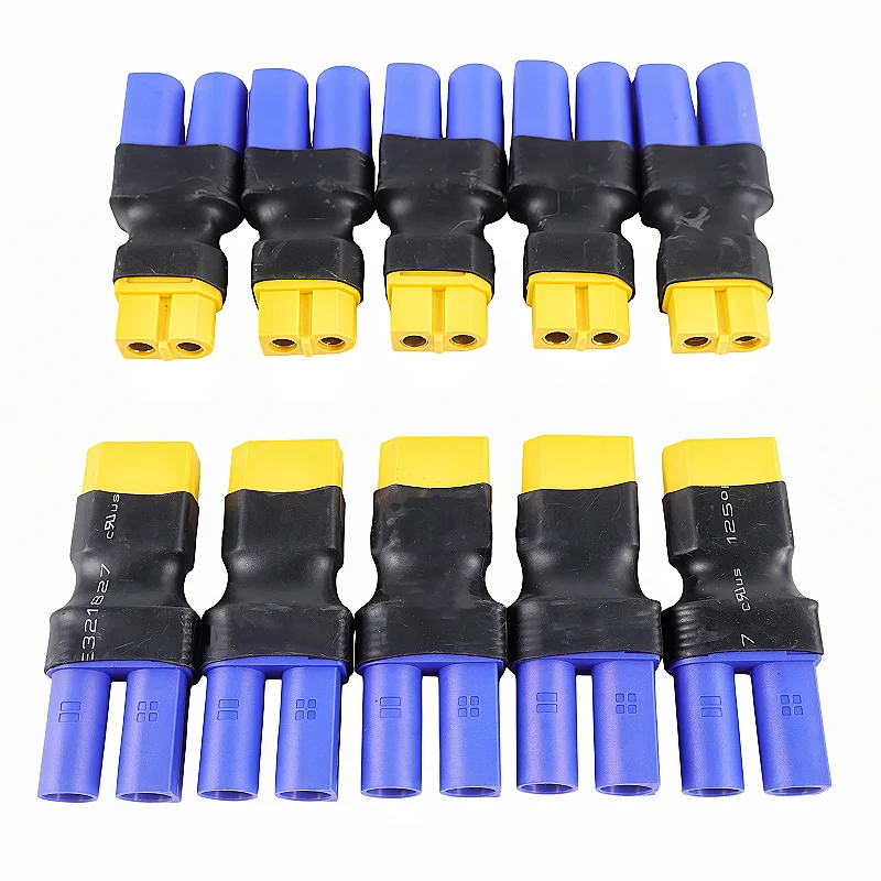 XT60 Male Female to EC5 Male Female Connector Plug Adapter for RC FPV Vehicle Lipo Battery Esc