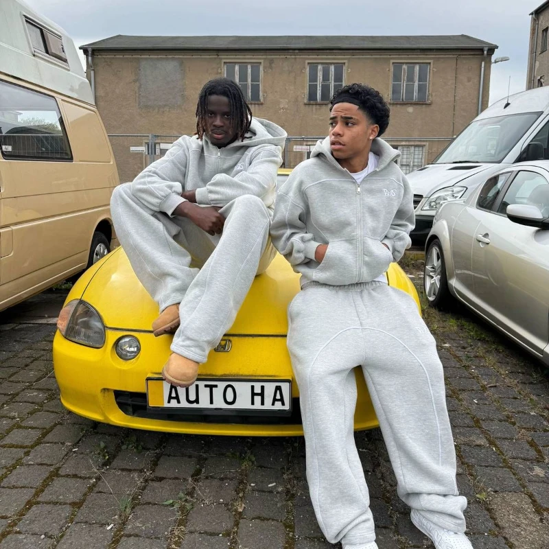 

2025 Street Hip-hop Goth Harajuku Fashion Versatile Straight Wide-leg Pants Men American Retro Y2K Casual Loose Trousers Women