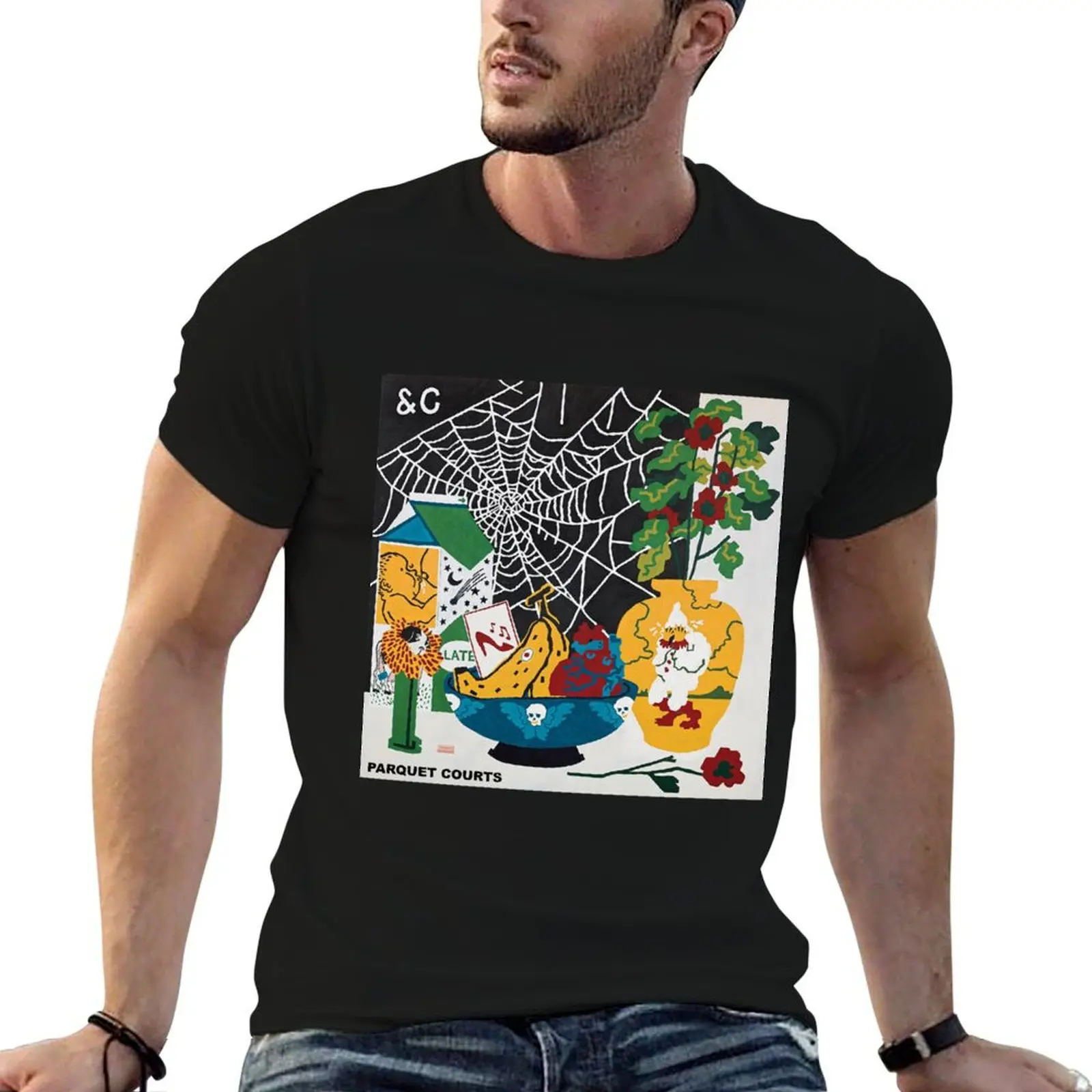 PARQUET COURTS - SYMPATHY FOR LOVE ART T-Shirt mens graphic t shirts t shirt man luxury g man t shirts for men T-shirt
