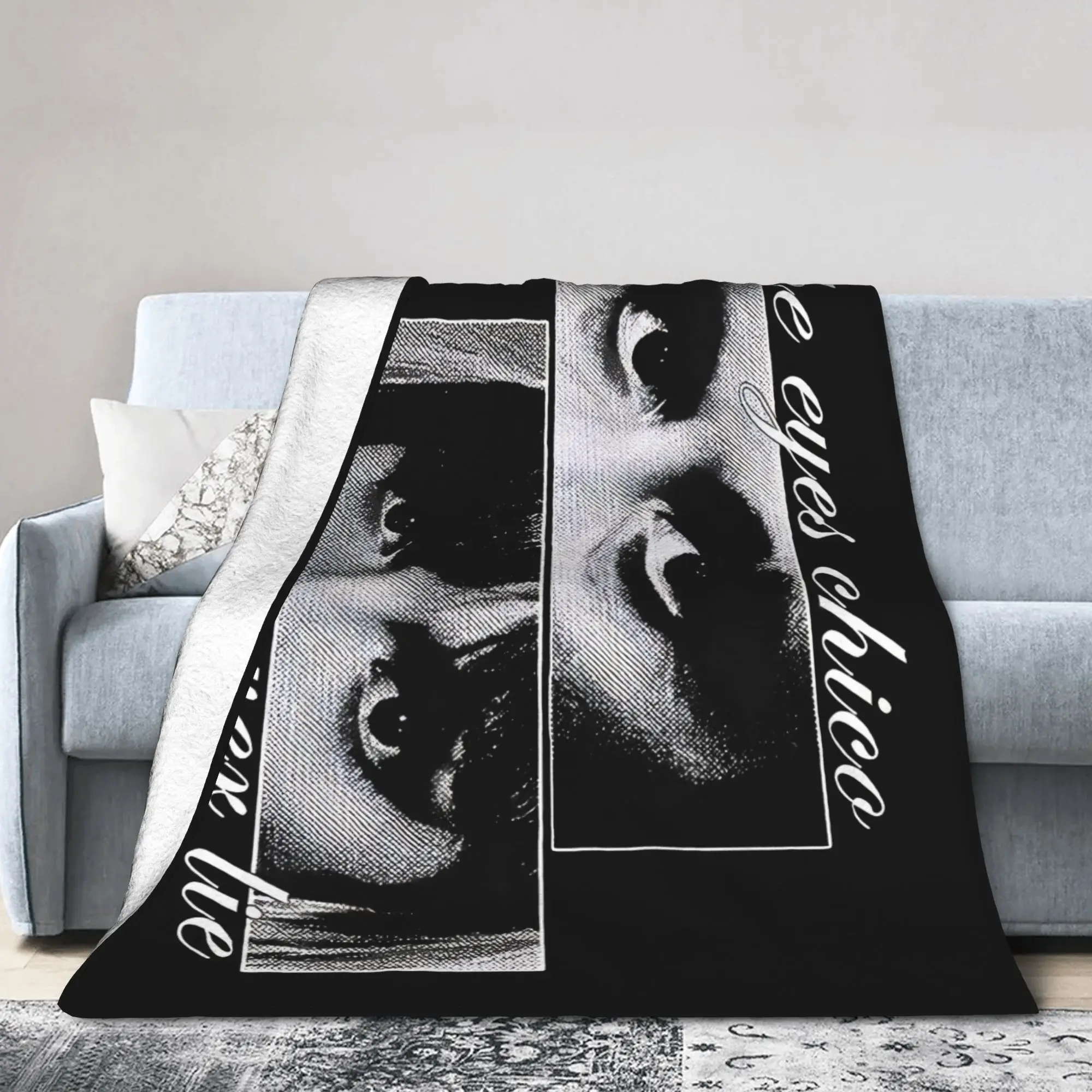 Scarfaces Tony Montana TV Flannel Throw Blankets The Eyes Chico for Bedding Knitted Blanket Office Warm Breathable Throws