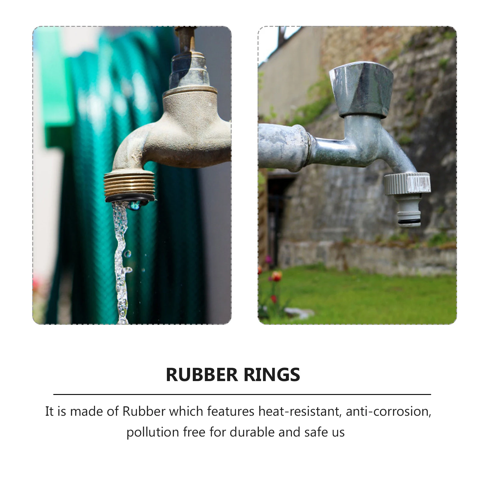 

740pcs Sealing Ring Rubber Gasket Kit High Temp Resistance Multi Purpose Wide Application for Appliance