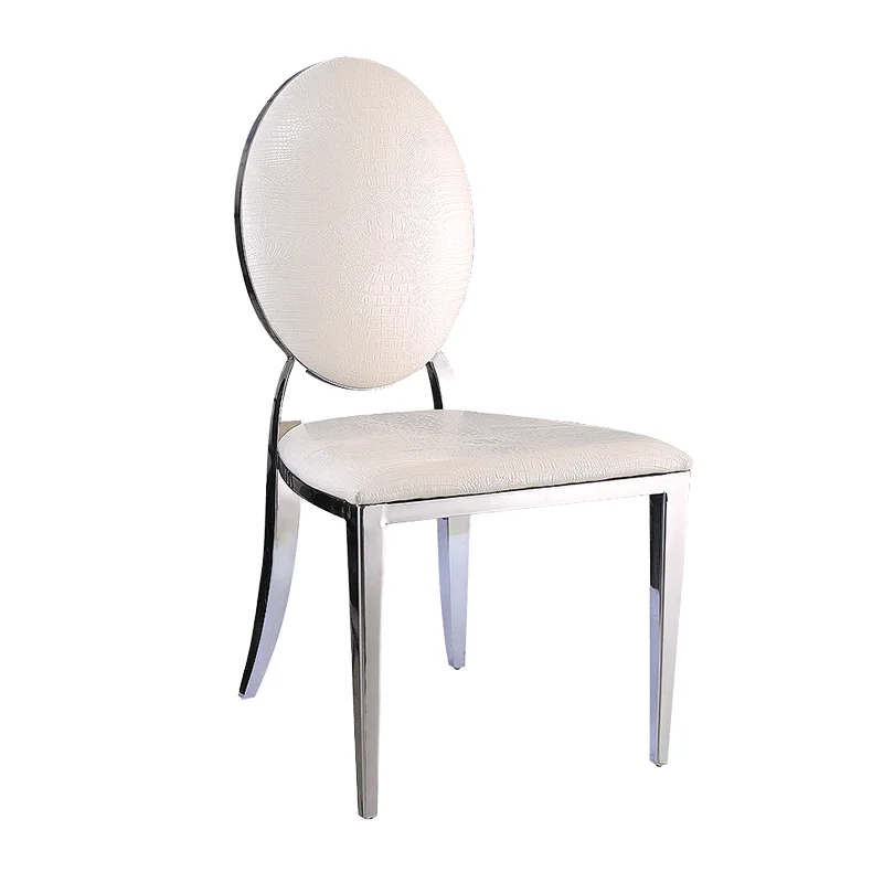 

Современный обеденный стул с металлическим каркасом и обивкой из ПУ, стильный приставной стул для кухни, гостиной, отеля и апартаментов