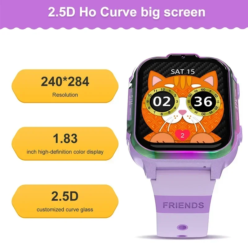 Xiaomi Mijia Kid Smart Watch Kinder Video SOS Anruf Sound Monitor Kamera GPS Tracker Sim Karte Smartwatch für Student Geschenk Uhr