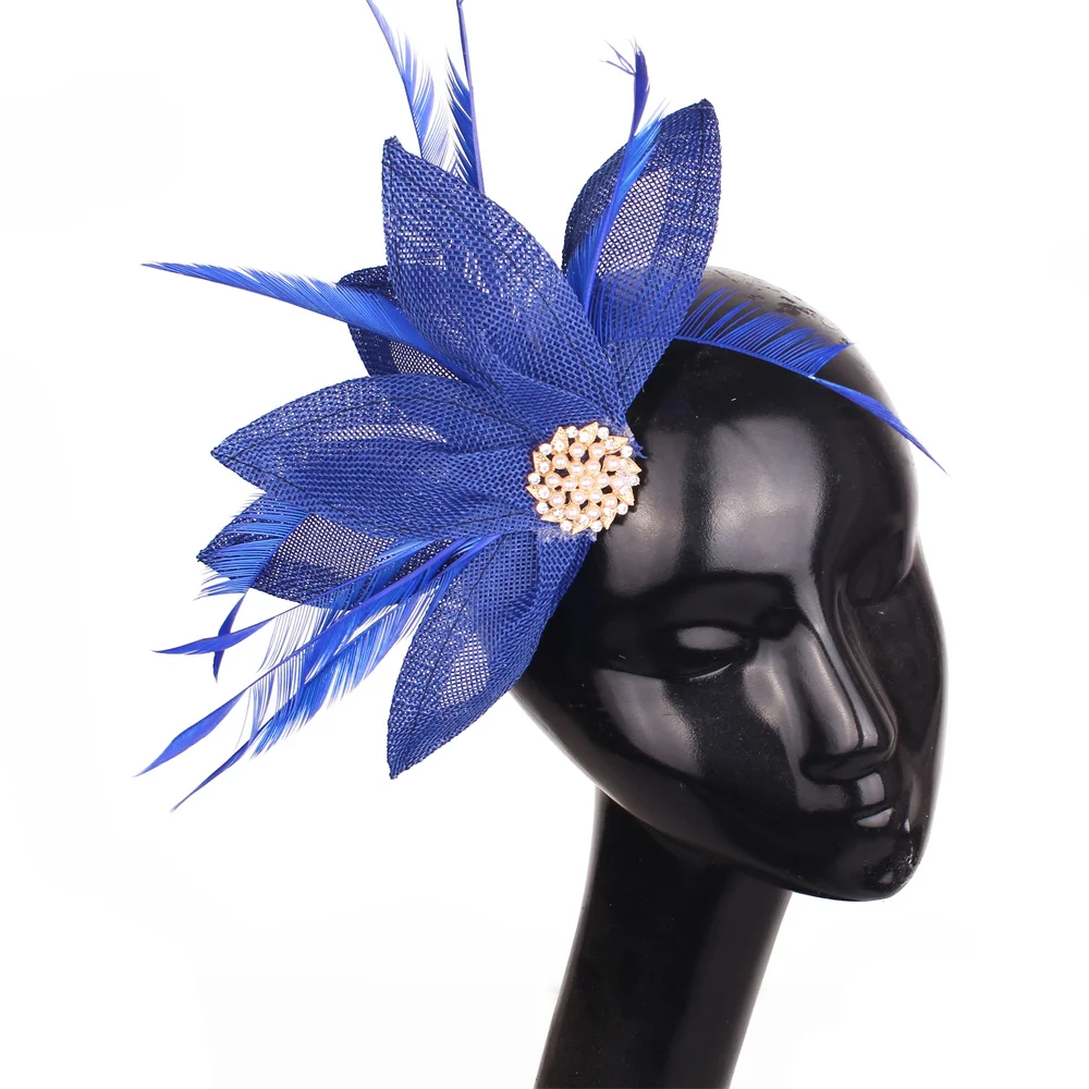 Elegante Braut-Haarspange mit Schleife, Hochzeits-Fascinator-Haarkamm für Damen, Kopfschmuck, modische Party-, Kirchen- und Dinner-Haaraccessoires – Detail 5