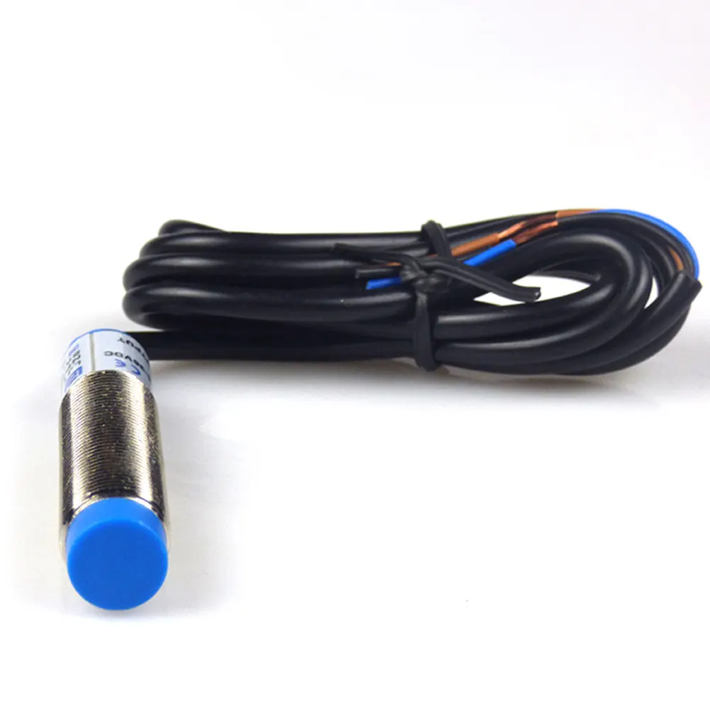 3-Wire Proximity Sensor Cylinder Type Dc 6-36V Pnp Copper Inductive Approach Switch for Industrial Automation