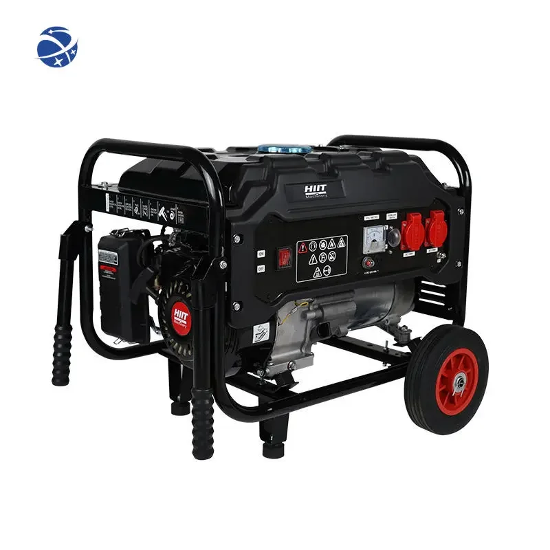 YUNYI Auto Start Control Petrol Gasoline Generator 1.8kw 2kw 3kw Home Use Single Phase 60hz Recoil Starting Handle Wheel