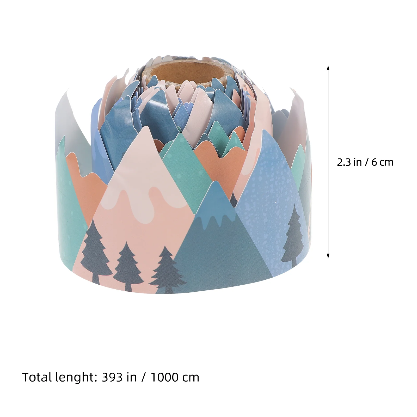 Bulletin Board Chalkboard Border Sticker Classroom Paper Blackboard DIY Trim Delicate Detachable Replaceable Accessory