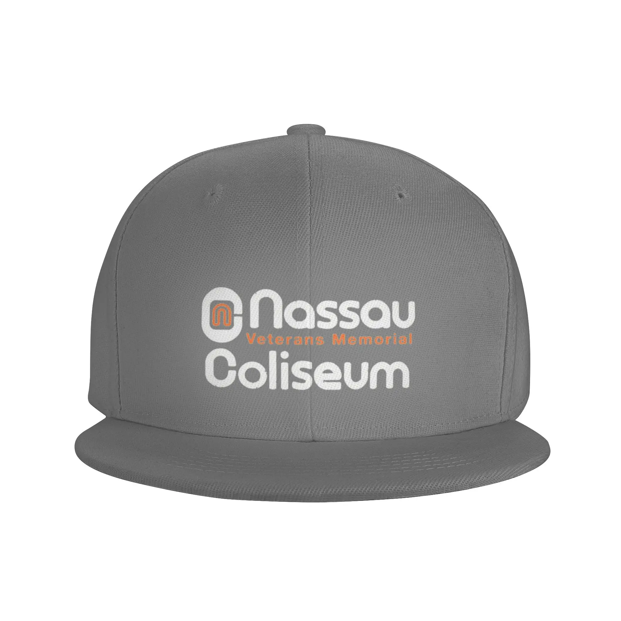Fashion Nassau Veterans Memorial Coliseum Flat Brim Sun Hat  Youthful Style Visor