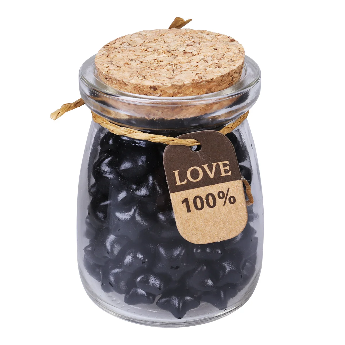 

120pcs Star Shape Sealing Beads Vintage Black For Gift Wrapping Wedding Invitations Envelopes Craft Decor Sealing Wax Beads