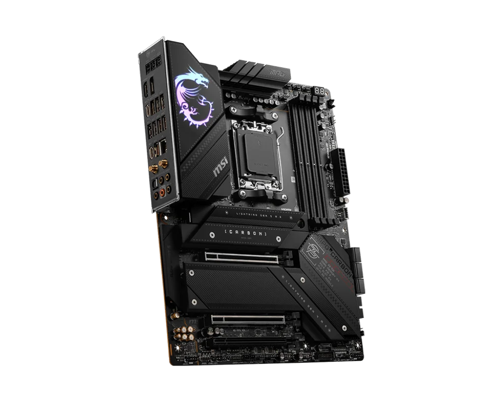 MSI AMD X670マザーボード MPG X670E CARBON WIFIマザーボード DDR5 M.2対応 Wi-Fi 6E対応 Ryzen 7900 8700 8300 8600 7600対応