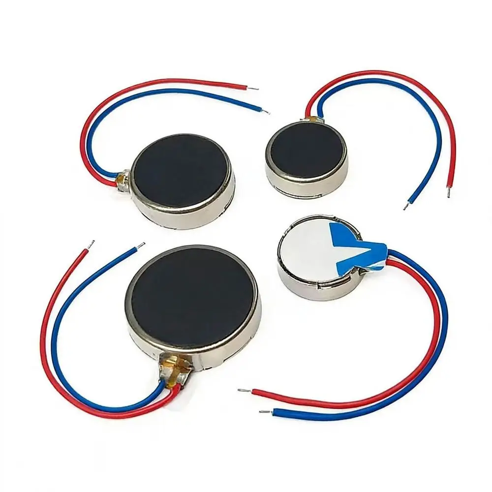 10Pcs DC 3V 3-5V Micro Vibration Motor 0820 0827 0830 0834 1027 1030 1034 1234 Coin Button Motor Wire Connection