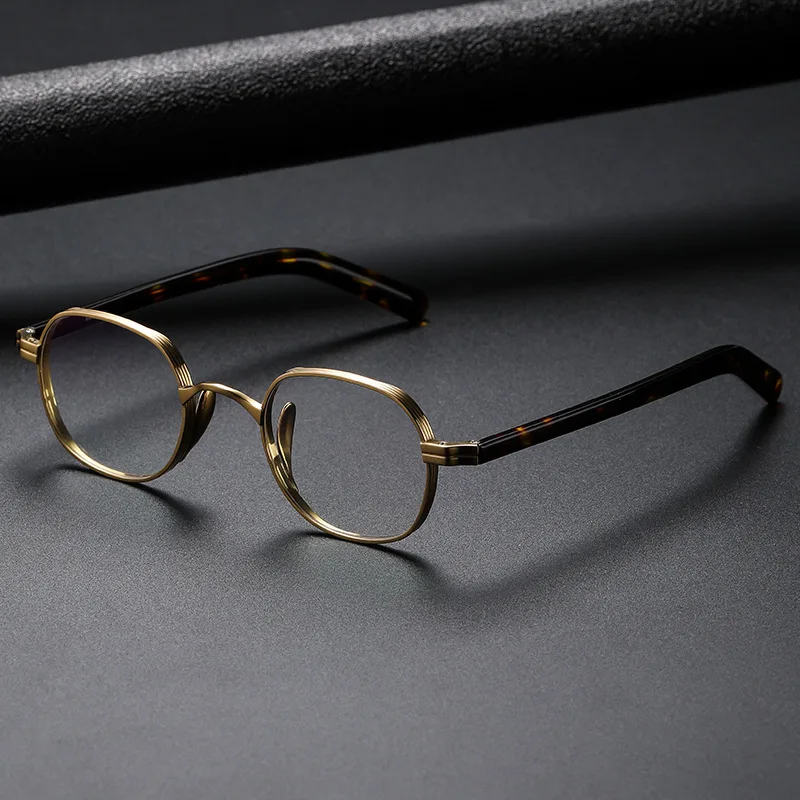 

Vintage Acetate Handmade Glasses Frames Italian Brand Designer Retro Oval Myopia Prescription Optical Spectacle Eyeglasses 2024