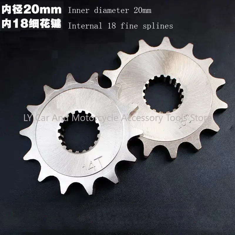 For SUZUKI GS125 GN125  EN125 Motorcycle 428 CHAIN Front Sprocket 14 15 16 Teeth Sprockets