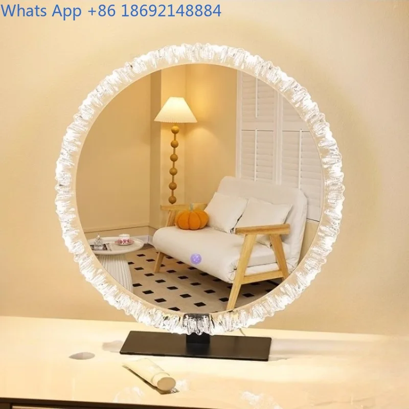 

Cloud Makeup Mirror Desktop Luxury High-End Master Bedroom Vanity Makeup Mirror