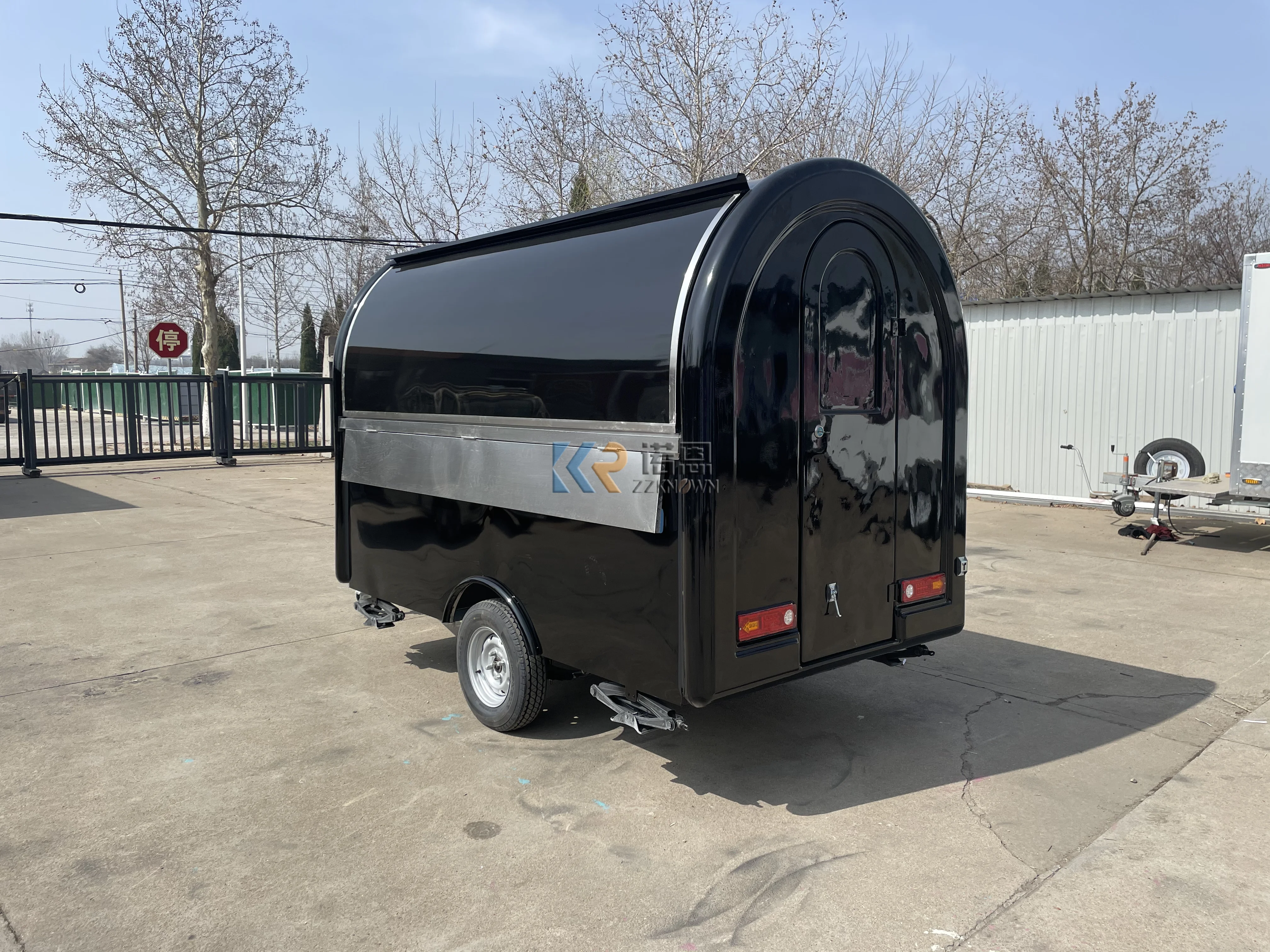 

2024 CE DOT Food Truck Trailer Coffee Kiosk Snack Pizza Taco BBQ Hot Dog Ice Cream Cart