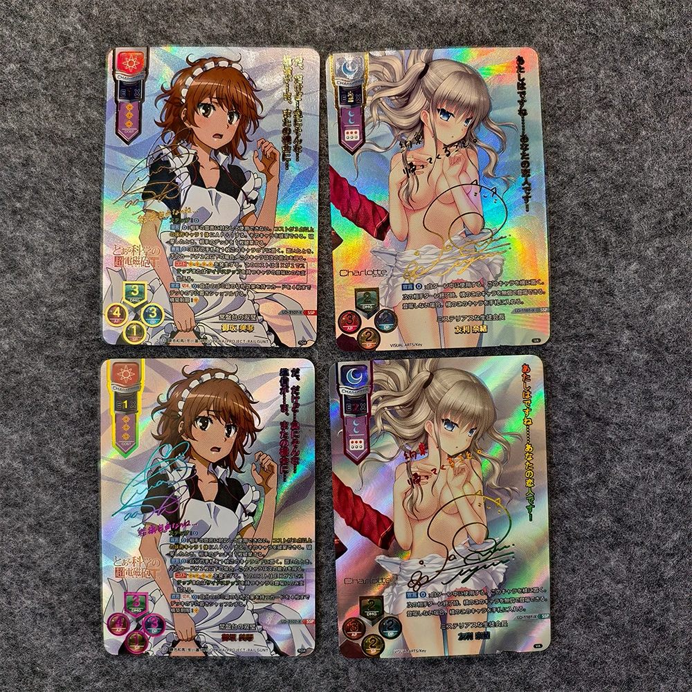 Demon Slayer Weiss Schwarz Kamado Tanjirou Kamado Nezuko DIY Homemade Collection card Christmas birthday gift Game toys