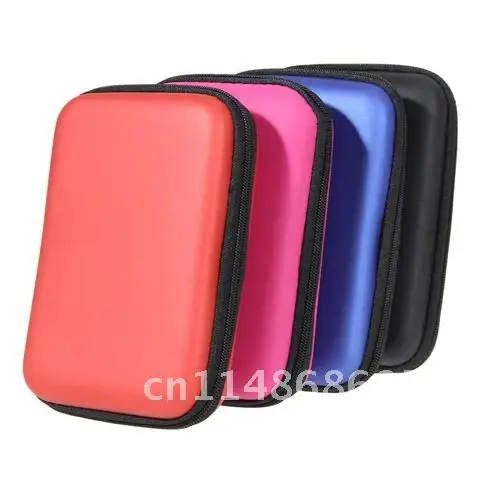 Portable Mini Zipper Bag 2.5 Inch External Hard Drive Carrying Travel Case HDD SSD Storage Pouch Protective Bag For Hard Drives