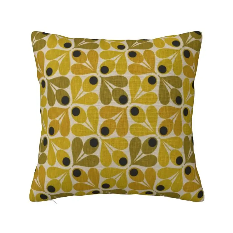 

Abstract Acorn Orla Kiely Cushion Cover 45x45cm Scandinavian Flowers Soft Cute Throw Pillow Case