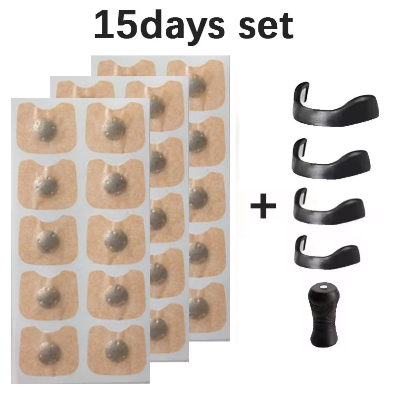 Vendita calda, dispositivo fitness per palestra domestica con clip magnetica per naso da corsa da 15 paia