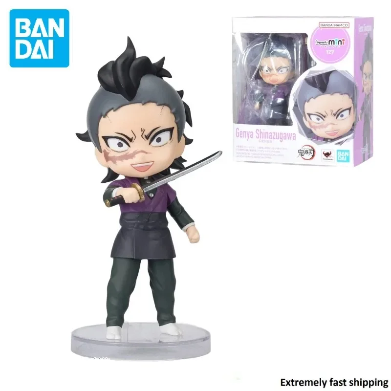 

В наличии Bandai Figuarts Mini Demon Slayer Shinazugawa Genya Фигурка Аниме Модель Игрушка в подарок