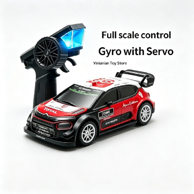 1/43 Alloy Mini Rc Car Desktop Drift Rally Racing Car Model Hobby Vehicle Toy Gift Present For Boys Men Rc Collectible Decoratio