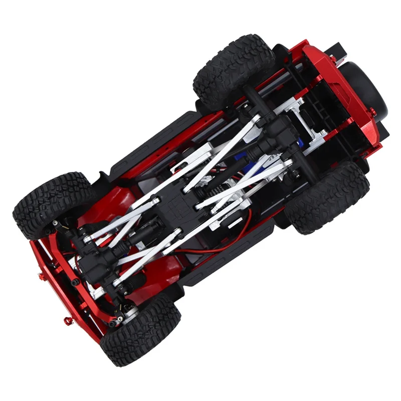 Link de suspensão de alta folga de metal e conjunto de ligação de direção 9749 para traxxas trx4m 1/18 rc crawler carro atualizações peças,3