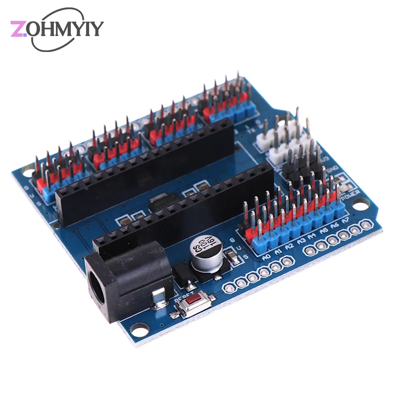 NANO I/O IO Expansion Sensor Shield Module For Arduino R3 Nano V3.0 3.0 Controller Compatible Board I2C PWM Interface 3.3V