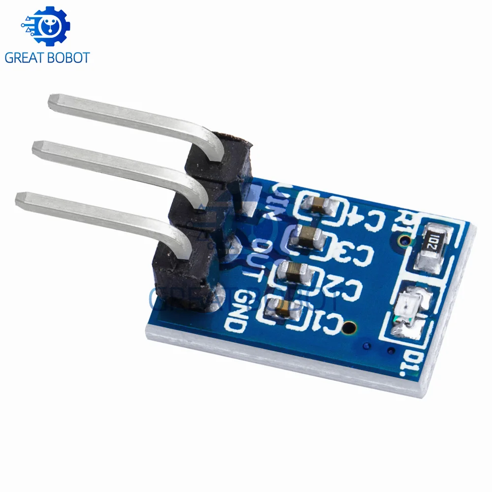 AMS1117-3.3 LDO Power Regulator Module 1PCS, 5V Convert to 3.3V 800mA DC-DC Board for Makers