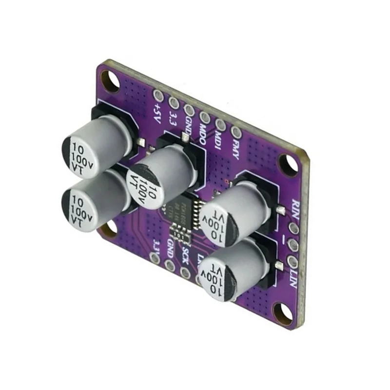 Excelente-PCM1808 Decodificador de Áudio Estéreo ADC 105Db SNR 24Bit Módulo de Placa Amplificadora Para Sistemas Hi-Fi