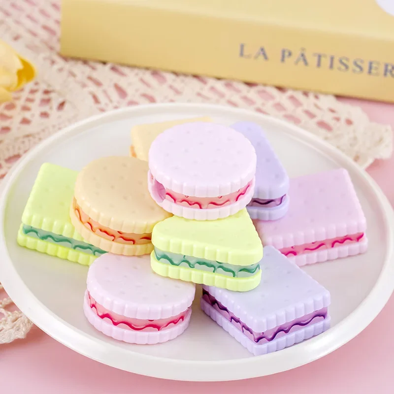 2 Piece Cute Kawaii Cookie Pencil Sharpener Biscuit School Office Supply Creative Stationery Ellen Brook Lovely Dessert