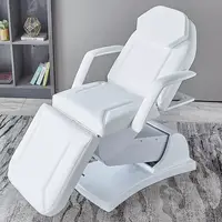 Table de massage électrique réglable en hauteur, cadre en métal, cuir synthétique, lit de soin pour salon de beauté et studio de tatouage 5