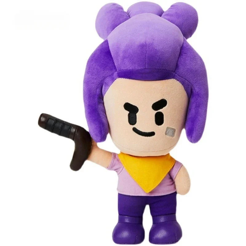 Peluche de dessin animé Brawl Spike, jeu à main, cadeau pour la Saint-Valentin, jouet d'action, 25cm