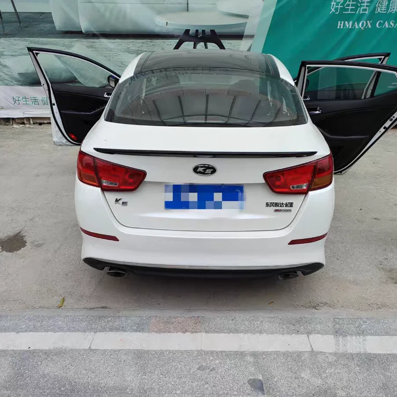 Per KIA K5 Optima Spoiler 2014 2015 materiale ABS di alta qualità auto ala posteriore Primer colore Spoiler posteriore