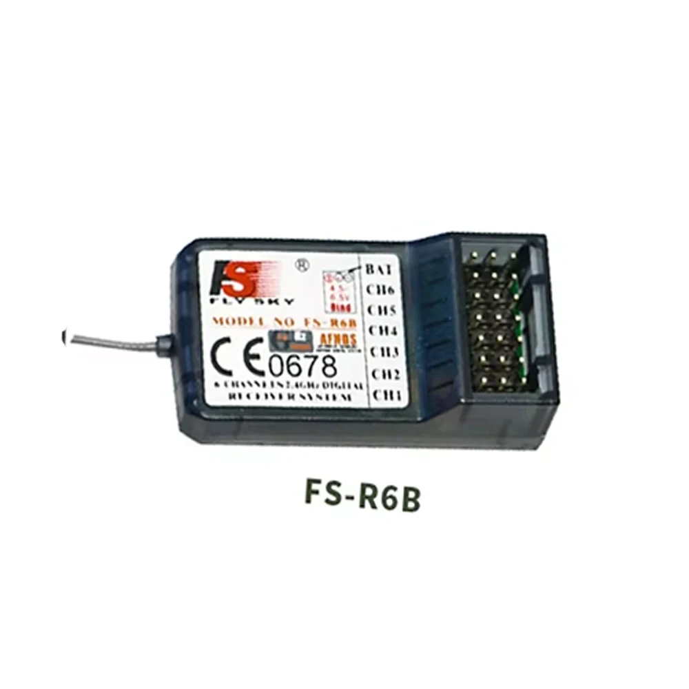Flysky FS-GR3E FS-A3 FS-A6 FS-R6B FS-X6B FS-iA6 FS-iA6B FS-BS6 FS-A8S FS-R9B FS-iA10 FS-iA10B Receptor de control remoto para transmisor Flysky